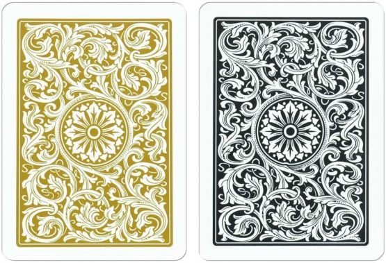 Copag Poker Size Jumbo Index 1546 Playing Cards (Black Gold Setup) - Image 3