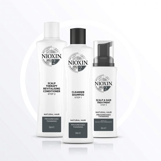 NIOXIN System 2 for Natural Hair with Progressed Thinning - Image 2
