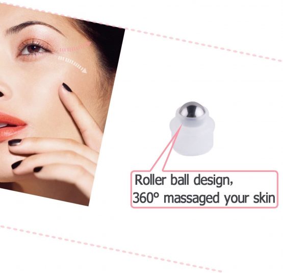 10Pcs, 10ml Essential Oil Roller Bottles - JamHooDirect Transparent Glass Roll on Bottles with Stainless Steel Roller Balls Perfect for Fragrance, Aromatherapy (Included 1 Bottle Opener & 1 Dropper) - Image 4