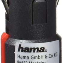 Hama | Universal Plug for Cigarette Lighter Socket – Red/Black
