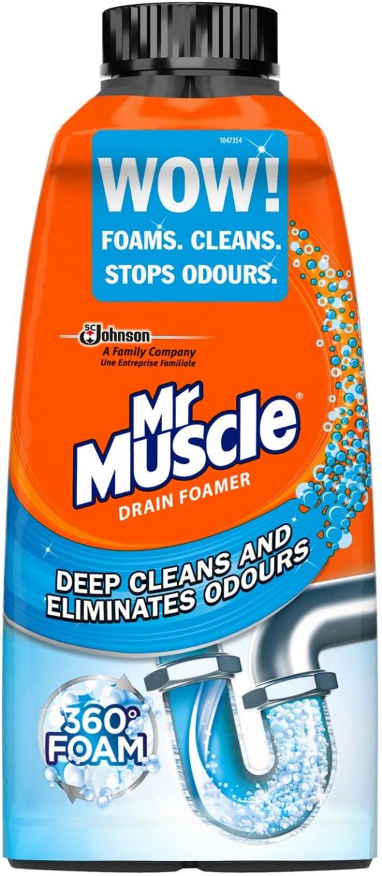 Mr Muscle Drain Foamer Odour Eliminator, 500 ml