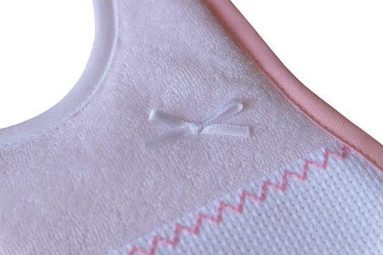 FILET AMS1045R Bib with Aida Fabric Insert - Image 2