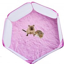 Portable Hamster Playpen Guinea Pig Playpen Small Animal Play Pen Hamsters Run Playpen Pets Pop Open Exercise Yard Fence for Rabbits, Chinchillas and Hedgehogs
