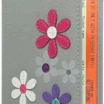 Mala Leather CARA Collection Travel Pass / Oyster Card Holder 620TC_73 Grey