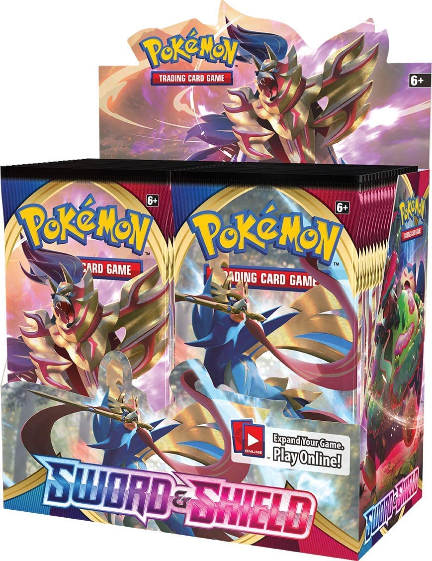 Pokémon Sword And Shield Base Booster Box, Multicolor, 3. Booster Display