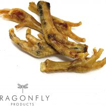 Dragonfly Products Chickens Feet for Dogs – Natural Dried Grain Free Treat EU Produce (20 pieces Approx 350g)