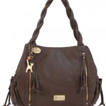 Catwalk Collection Handbags - Women's Leather Tote/Shoulder Bag - CAZ