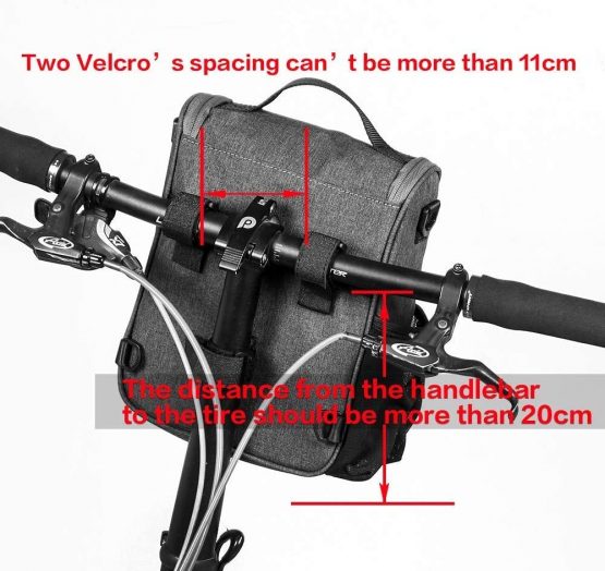 Selighting Bike Basket Bicycle Handlebar Bag Front Frame Top Tube Storage Bag Mini Shoulder Handbag for Men Women - Image 4