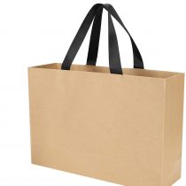 10Pcs Kraft Brown Paper Bags with Wide Handle Paper Party Gift Bags Thicken Paper Carrier Bags Shopping Bag Shopper Bags Paper Gift Present Wrapping Bag Boutique Bag Retail Bag Recycled Reusable