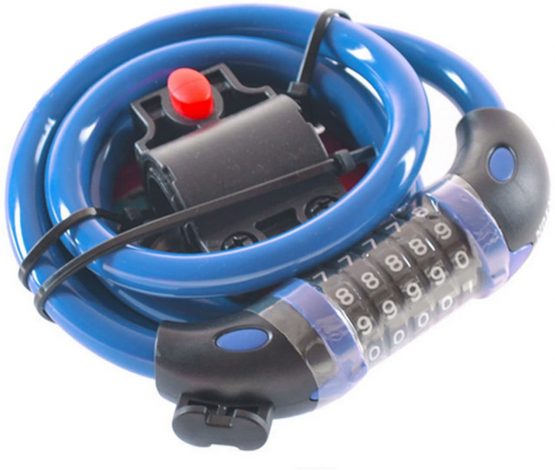 GoFriend Bike Lock High Security 5 Digit Resettable Combination Coiling Cable Lock Best for Bicycle Outdoors, 1.2mx12mm - Image 4