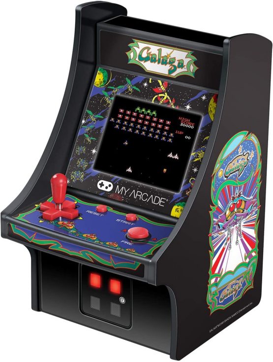 6" Collectible Retro Galaga Micro Player (Electronic Games)