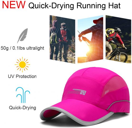 Gisdanchz Quick Dry Breathable Ultralight Running Hat Sport Hat for Men and Women - Image 2