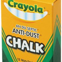 Crayola White Chalk - 12 Stick Pack
