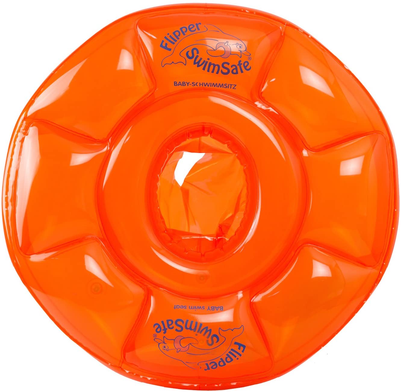 Flipper SwimSafe 1040 Swimming Seat for Babies from 3 Months, Swimming Aid with 3 Air Chambers and Without Straps - Image 2