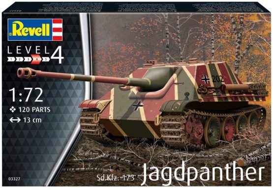 Revell RV03327 Jagdpanther Sd.173 1:72 Plastic Model kit - Image 2