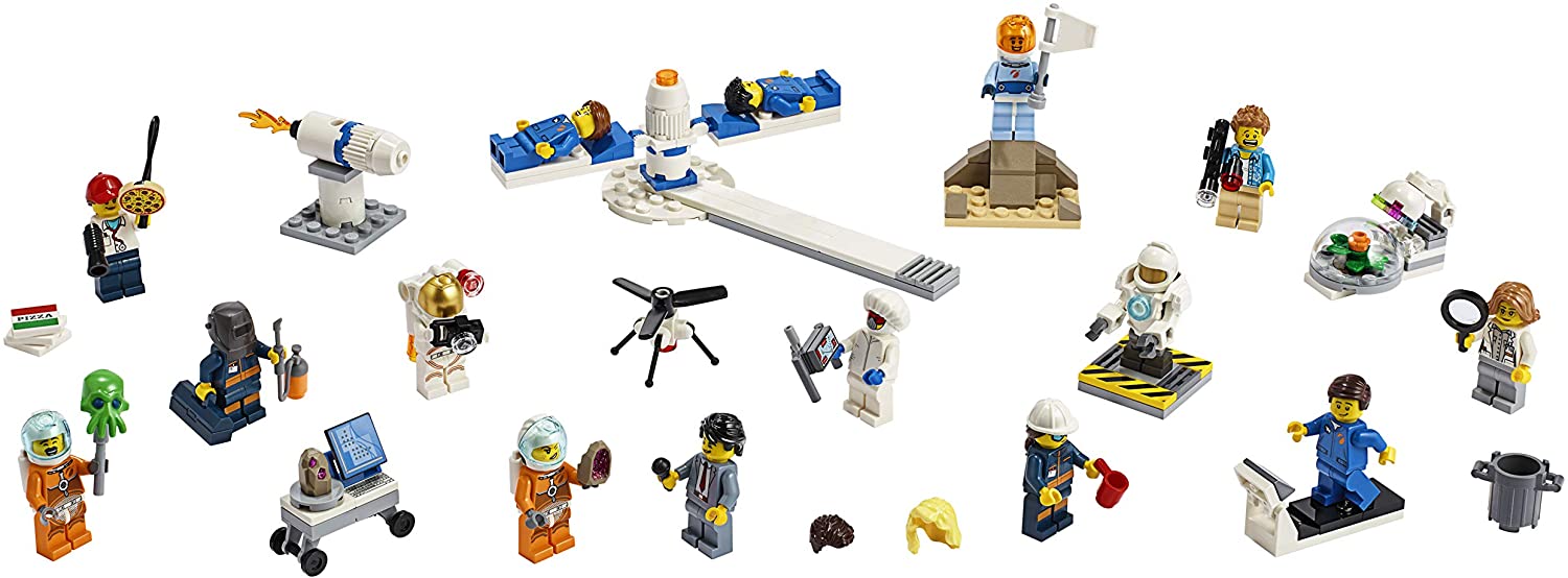 LEGO 60230 City People Pack - Space Research & Development Minifigures Set, City Space Port Crew, Multicolor - Image 2