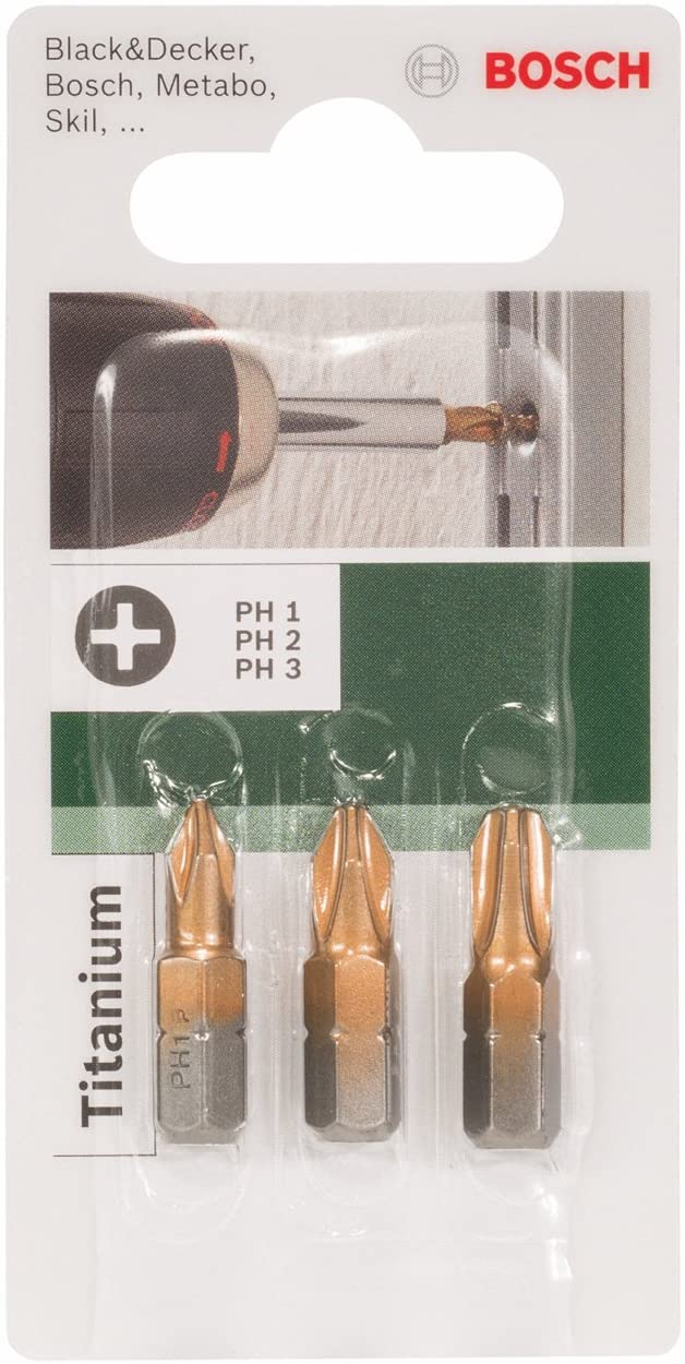 Bosch 2609255965 25mm Drill Bit PH1/ PH2/ PH3 Titanium Quality - Image 2
