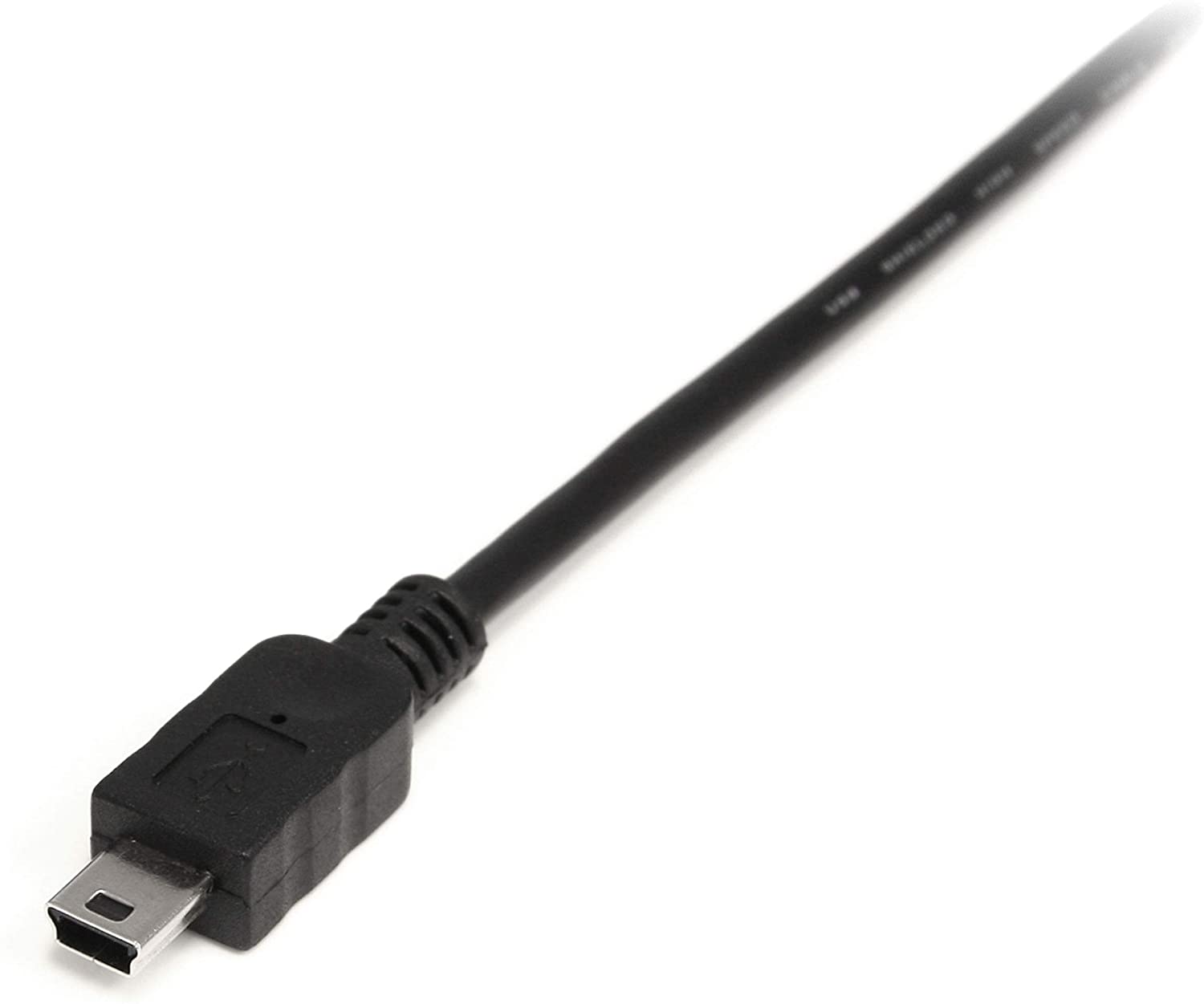 Startech 1M MINI USB2 CABLE - A TO MINI - USB UK, Black, 1 Meters - Image 3