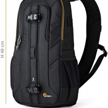 Lowepro LP36899-PWW, 250 AW Slingshot Edge Case for Camera, Fits Compact DSLR with Attached Lens, Tablet, Smartphone, Headphones, Black