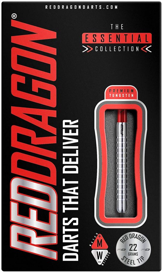 RED DRAGON Hell Fire 22g, 24g or 26g Tungsten Darts Set with Flights and Stems - Image 4