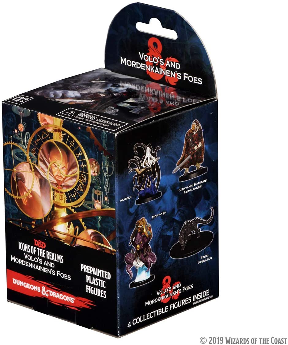 WizKids D&D Icons of The Realms: Volo & MordenkainenS Foes Booster, Multicolor