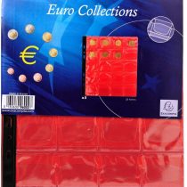 Exacompta Coin Album/Binder Refill Pages, 40 mm Pockets