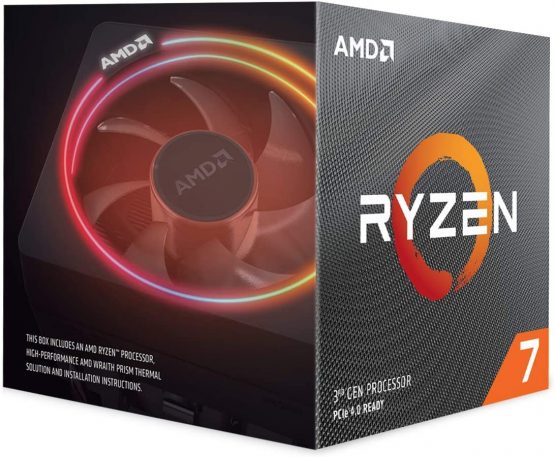 AMD Ryzen 7 3800X Processor (8C/16T, 36 MB Cache, 4.5 GHz Max Boost)