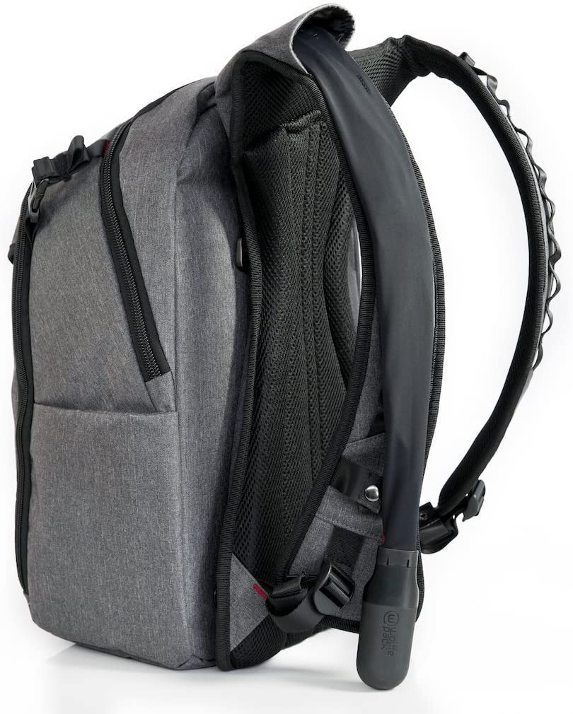 Wolffepack Capture Camera Backpack 26L, Heathered Grey - Image 3