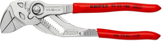 KNIPEX Pliers Wrench pliers and a wrench in a single tool (180 mm) 86 03 180 - Image 3