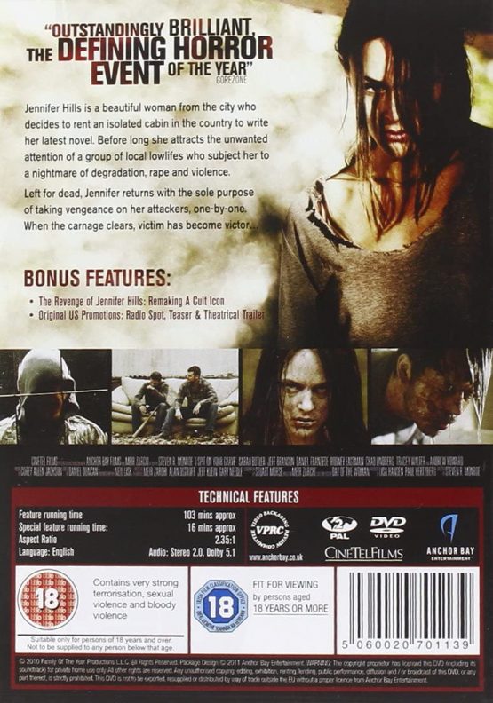 I Spit On Your Grave [DVD] - Image 2
