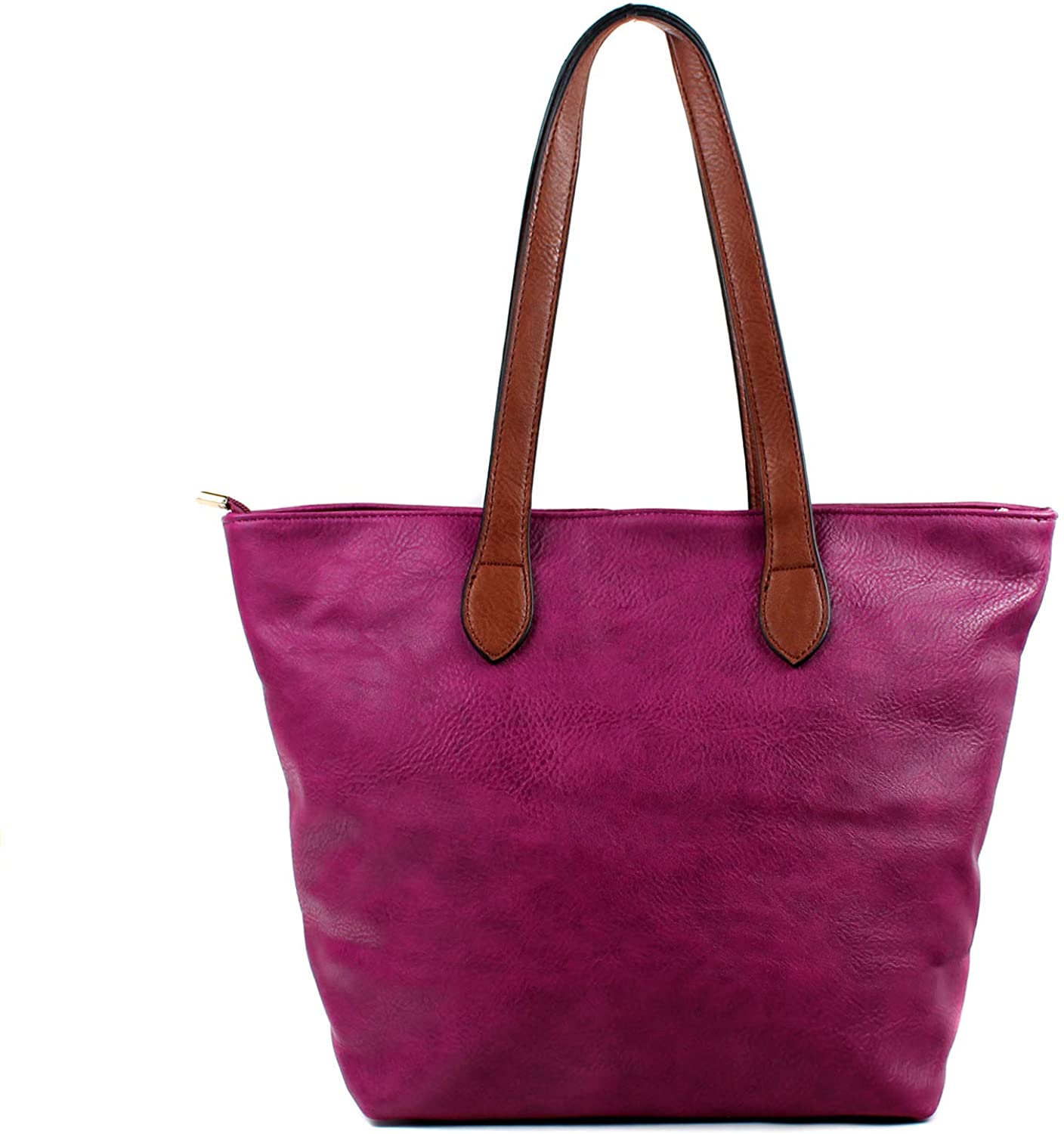 Aossta Womens Tote Bag Designer Handbag Daily Shoulder Bags Faux Soft Leather Lightweight Shopper Bags for Women