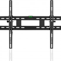 Duronic TV Bracket TVB123M | Wall Mount for 32”-60” Television Screen | Tilting Action -12° | VESA Fits Up to 600x400mm | Fixing for Flat Screen LCD/LED/OLED/QLED | Strong Heavy-Duty | Low Profile