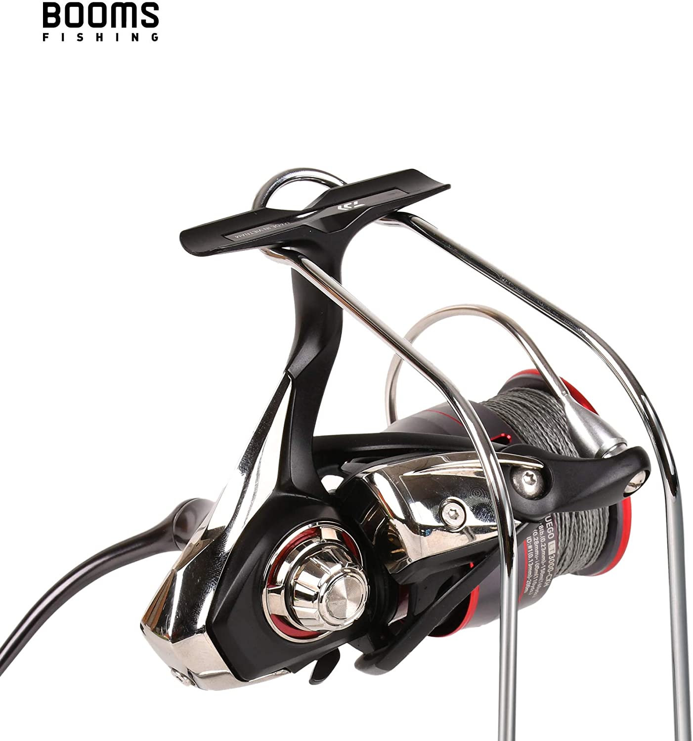 Booms Fishing RDR Fishing Reel Display Stand, Exhibition Rack For