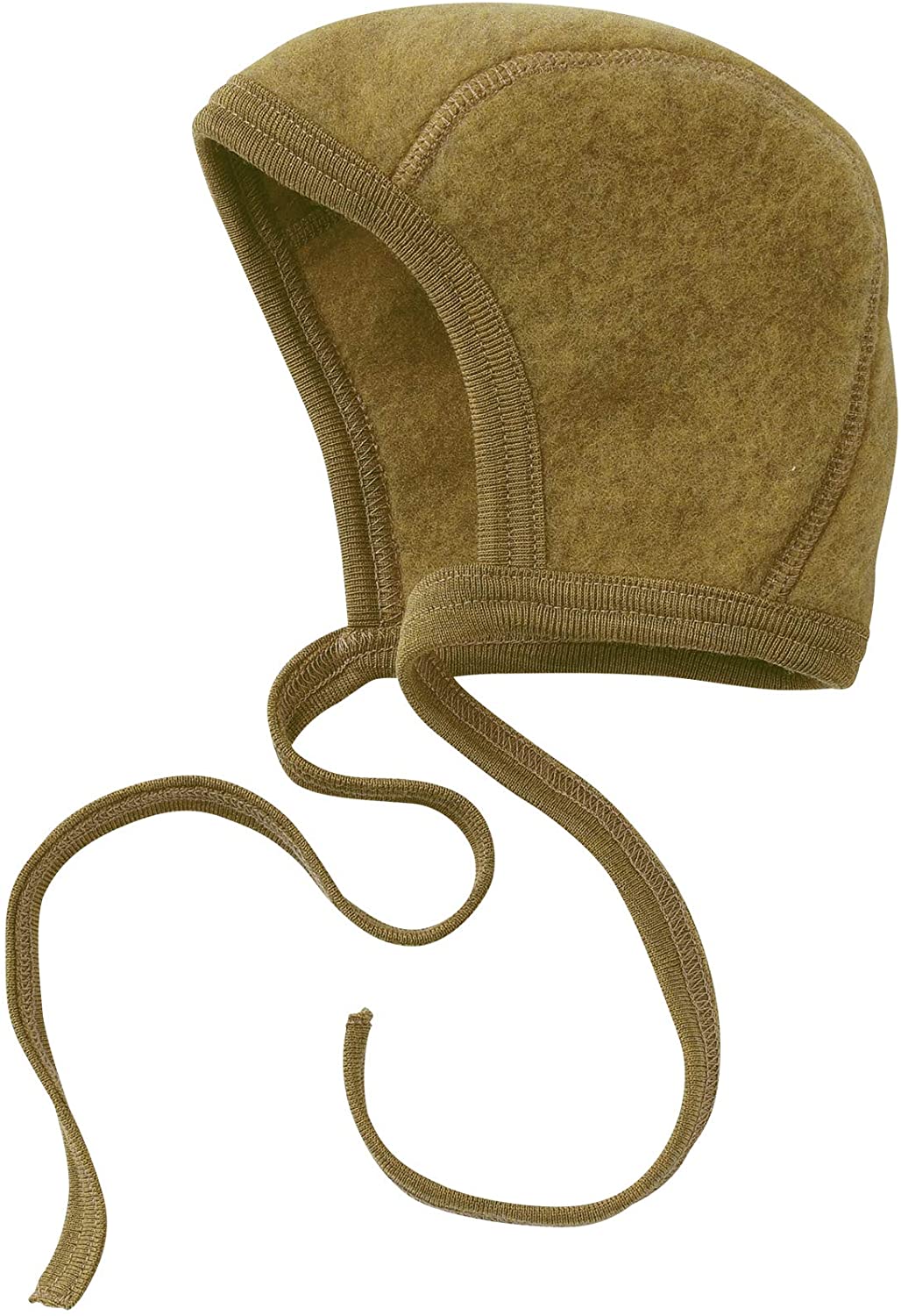 Engel, Baby Bonnet, 100% Organic Wool (3-7 Months (Height 23-27) (EU 62/68), Saffron Melange), 3-6 Months