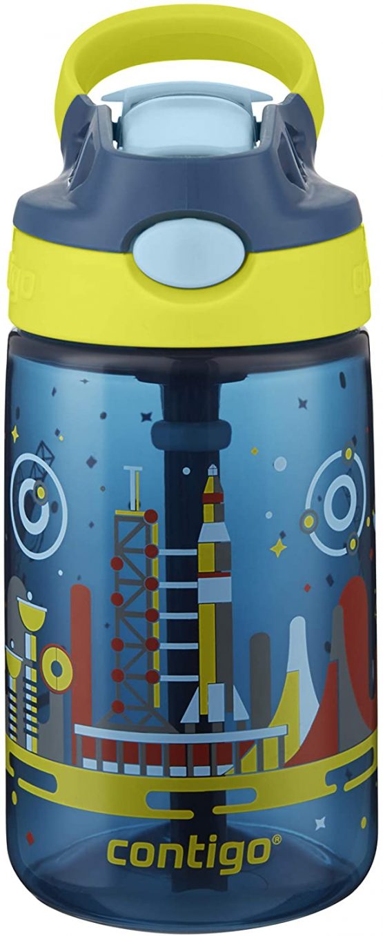 Contigo Gizmo Flip Autospout Kids Water Bottle with Flip Straw