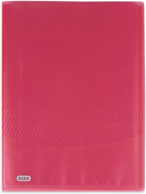 OXFORD Osmosis Document Protector A4 40 Pockets / 20 Pockets Polypropylene Cover Pink