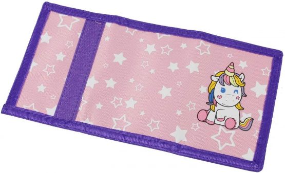 RFID Wallet, Cute Cartoon Wallet with Zipper for Kids, Unicorn - Image 4