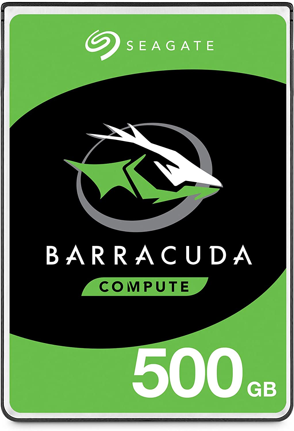 Seagate BarraCuda 500 GB Internal Hard Drive HDD ? 2.5 Inch SATA 6 Gb/s 5400 RPM 128 MB Cache for PC Laptop ? Frustration Packaging (ST500LM030)