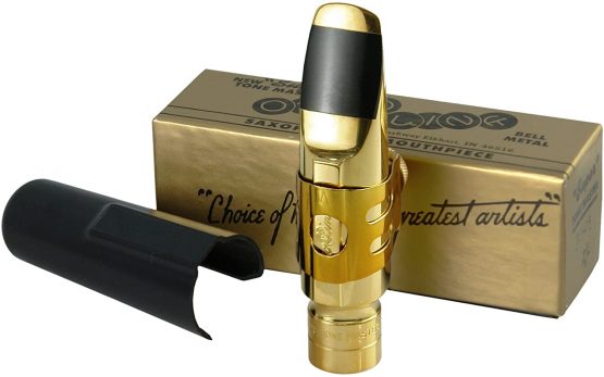 Otto Link OLMT 7 Size 7 Super Tone Master Metal Mouthpiece for Tenor Saxophone - Gold - Image 4