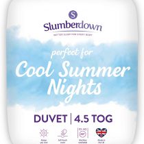 Slumberdown Cool Summer Nights King Size Duvet 4.5 Tog Summer Duvet King Size