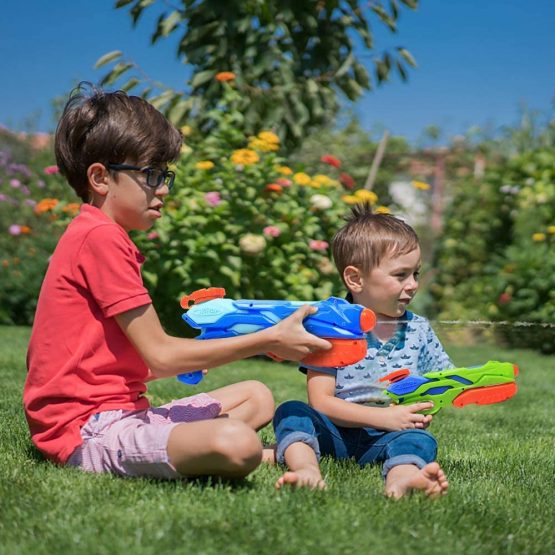 MOZOOSON Water Gun for Kids 3 Packs, Small Water Pistol with Long Range for 3+ Years Old Boys Girls, Powerful Water Squirt Gun Pool Toys for Summer Outdoor Backyard - Image 4