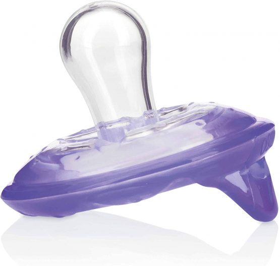 Nûby Natural FlexTM Dummies Cherry Shape Purple & Pink 6-36 Months - Image 3