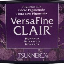 Tsukineko Monarch Versafine Clair Ink Pad, Synthetic Material, Purple, 5.6 x 9.7 x 2.3 cm