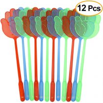 TUPARKA 5 Pack Telescopic Fly Swatters, Manual Adjustable Swat Pest Control Durable Extendable Handle House Wife Helper