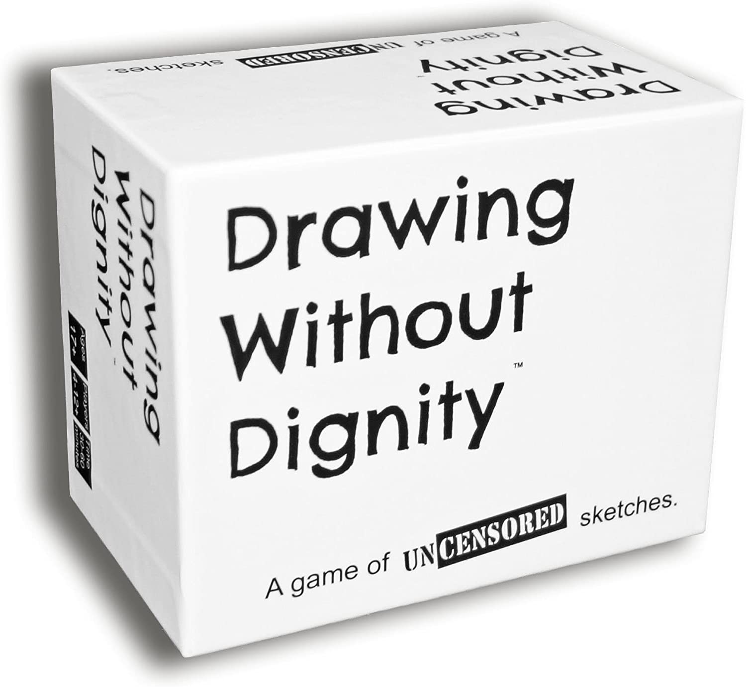 Drawing Without Dignity - A Party Game of Uncensored Sketches, Multicolor, 13 cm x 8 cm x 11 cm