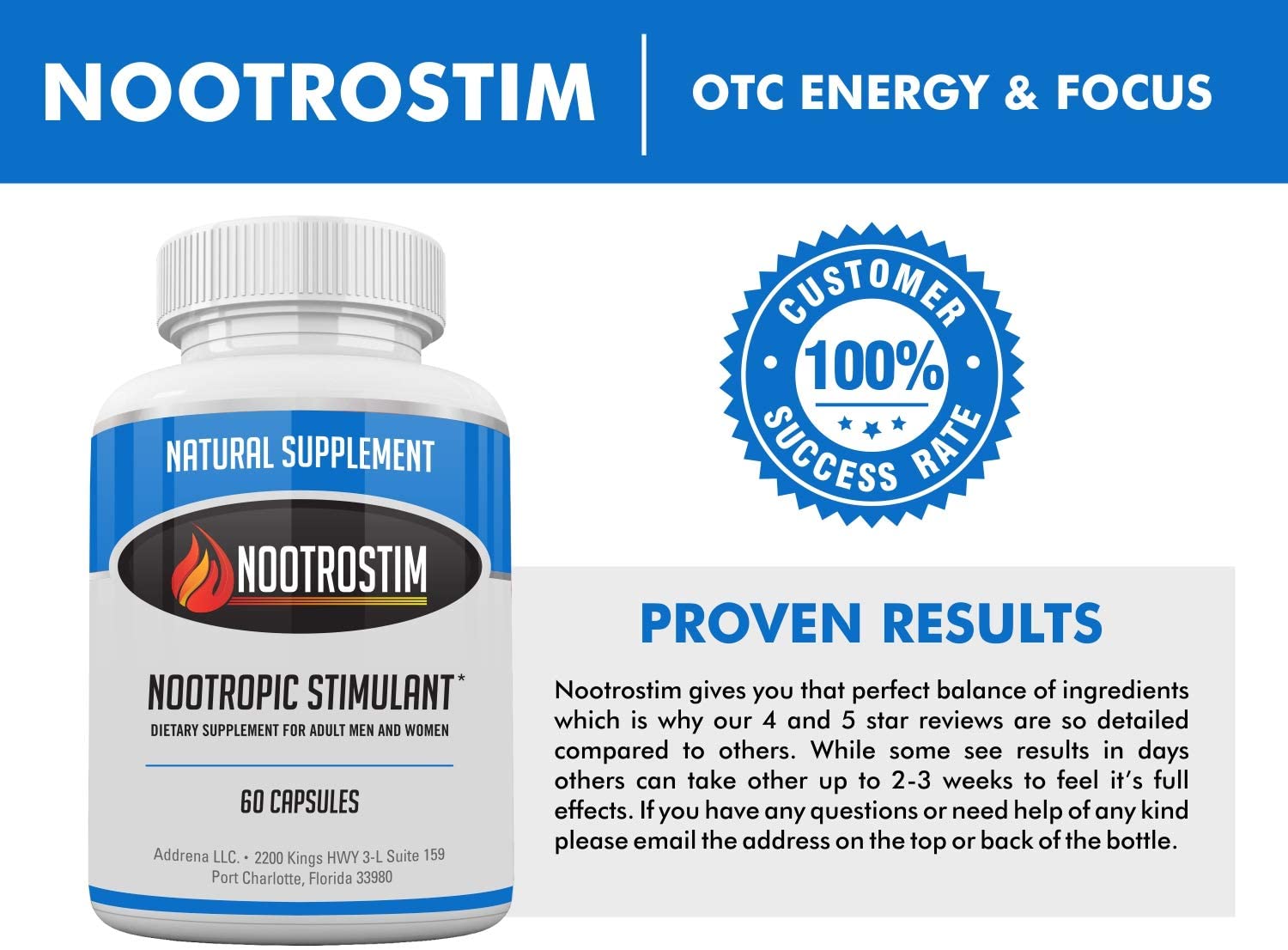 NootroStim- Add Attention, Energy & Focus with Nootropic Brain Supplements & Stimulants for Gamers Students - Image 4