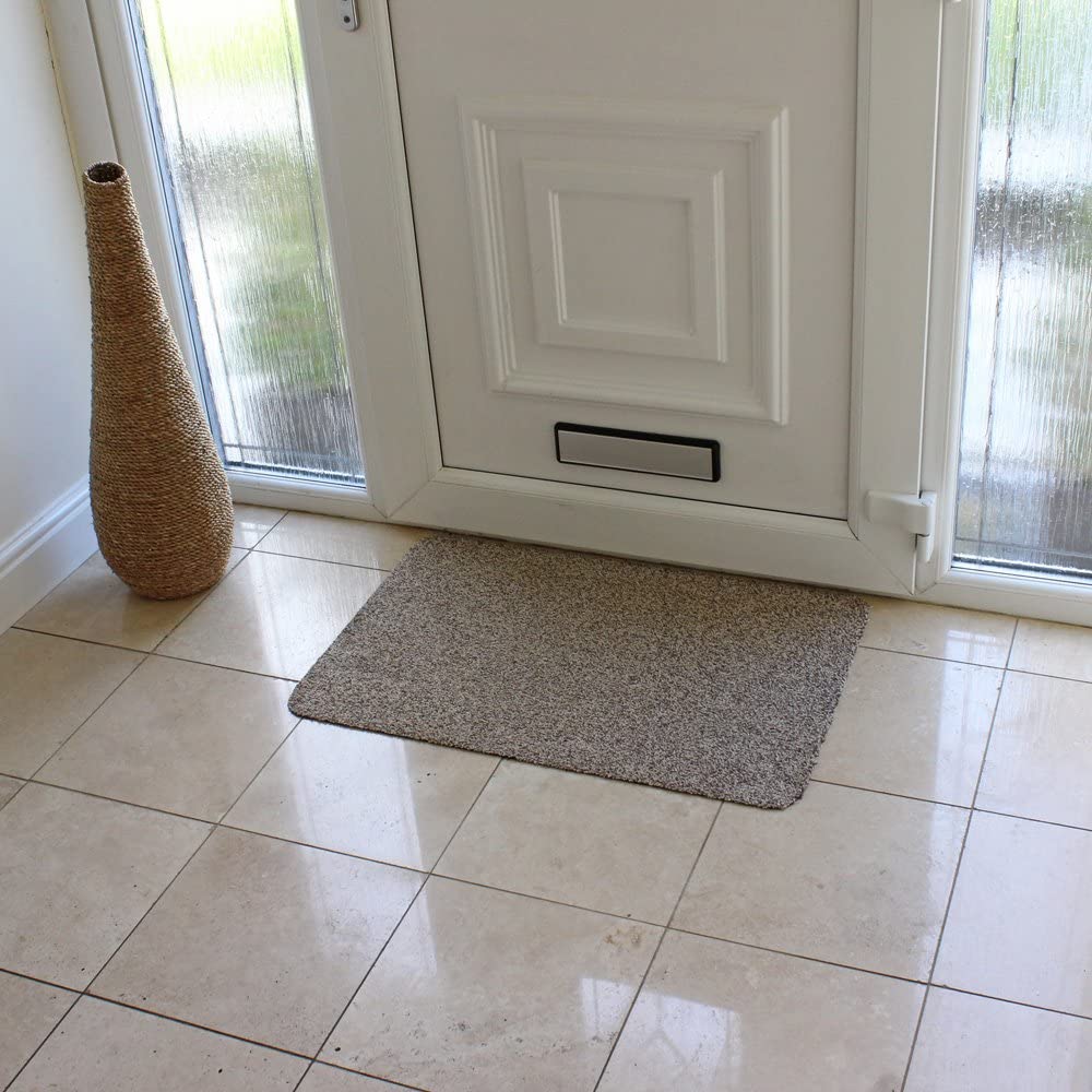 JVL Tanami Machine Washable Barrier Door Mat, Beige, 50 x 75 cm, 01-884BE, 50 x 75 cm (Rectangular) - Image 4