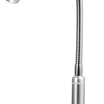 Meanyee Touch Dimmable Flexible Wall Reading Lamp 3W CREE LED Dimming headboard Light Bedside Lamp with Touch Control/Adjustable
