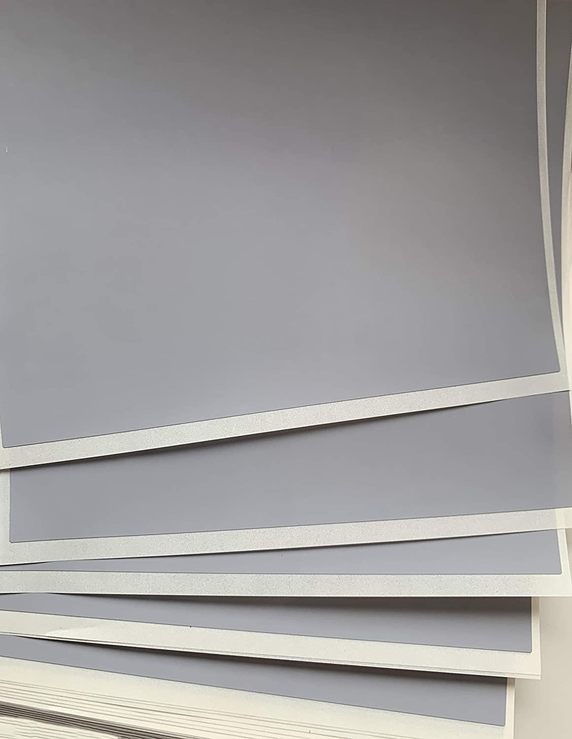 Tile Style Decals 50pc Grey Tile Stickers 6 x 6 inch Black Transfers Covers for Kitchen Bathroom