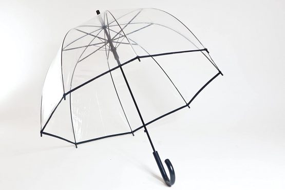 SMATI Unisex Umbrella, Durchsichtig, L - Image 3